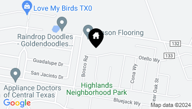 Map of 1011 Milano River RD, Hutto TX, 78634