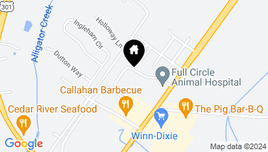 Map of 45185 RED BRICK Drive, CALLAHAN FL, 32011