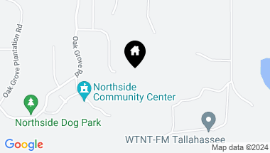 Map of 621 Knotted Pine Drive, TALLAHASSEE FL, 32312