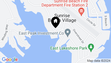 Map of 296 E Lakeshore Drive, Sunrise Beach TX, 78643