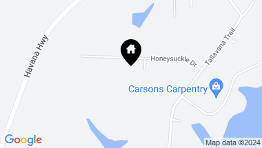 Map of 267 Honeysuckle Drive, HAVANA FL, 32333