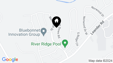 Map of 403 River Down RD, Georgetown TX, 78628