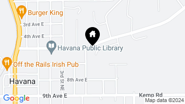 Map of 124 CASCADE FALLS Way, HAVANA FL, 32333