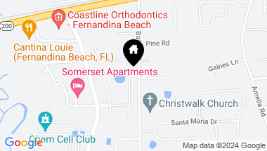 Map of 2768 SEA GRAPE Drive N, Fernandina Beach FL, 32034