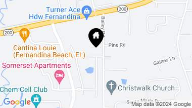 Map of 447 SARGASSO Street, Fernandina Beach FL, 32034