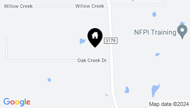 Map of 10 Oak Creek Drive Drive, Huntsville TX, 77320