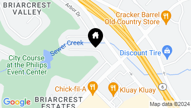 Map of 2821 Cherry Creek Circle, Bryan TX, 77802