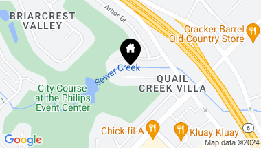 Map of 2806 Cherry Creek Circle, Bryan TX, 77802