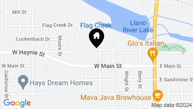 Map of 703 Exall Street, Llano TX, 78643