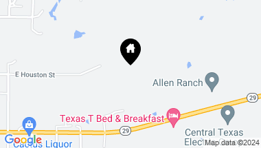 Map of TBD E Houston ST, Llano TX, 78643