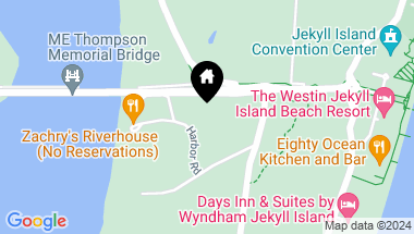 Map of 101 Harbor Road, Jekyll Island GA, 31527