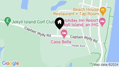 Map of 25 Captain Wylly Road, Jekyll Island GA, 31527