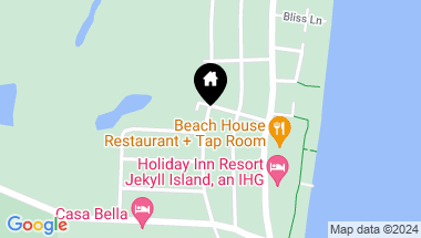 Map of 23 B Lanier Road, Jekyll Island GA, 31527