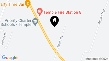 Map of TBD Airport Road, Temple TX, 76502