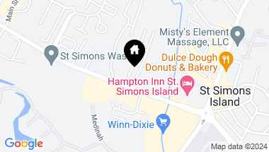 Map of 15 Orchard Road, St Simons Island GA, 31522