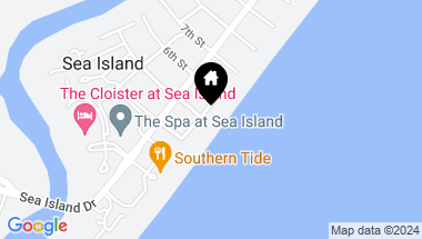Map of 104 E Fifth Street, Sea Island GA, 31561