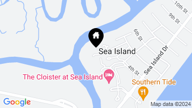 Map of 1406 River Club Drive, Sea Island GA, 31561