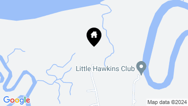 Map of 414 Hawkins Island Drive, St Simons Island GA, 31522