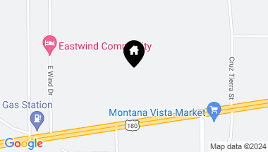 Map of 14601 Montana Avenue, El Paso TX, 79938