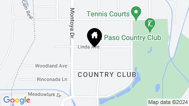 Map of 600 LINDA Avenue, El Paso TX, 79922