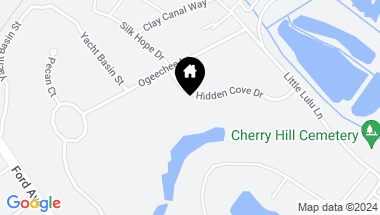 Map of 283 Hidden Cove Drive, Richmond Hill GA, 31324
