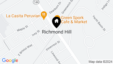 Map of 357 Split Branch Drive, Richmond Hill GA, 31324