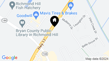 Map of 0 Hwy 17 Other, Richmond Hill GA, 31324