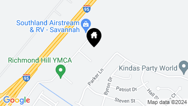 Map of 75 Shelby Lane, Richmond Hill GA, 31324