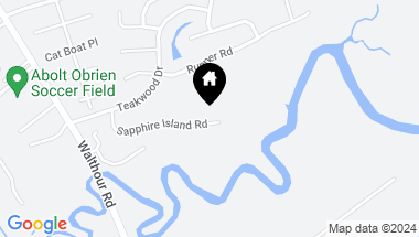 Map of 26 Sapphire Island Road, Savannah GA, 31410