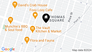 Map of 115 E 36th Street, Savannah GA, 31401