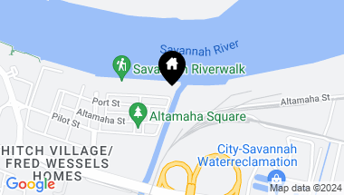 Map of 440 Geo Meyer Avenue 5, Savannah GA, 31401