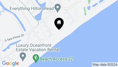 Map of 22 Snowy Egret Road, Hilton Head Island SC, 29928