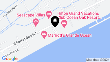 Map of 43 S Forest Beach Drive Unit: 321, Hilton Head Island SC, 29928