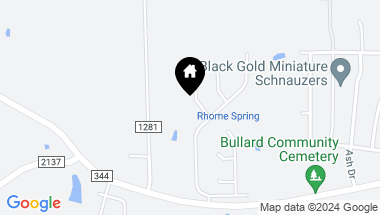 Map of 1112 Rhome Hill Road, Bullard TX, 75757