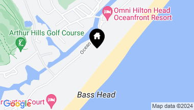 Map of 47 Ocean Lane Unit: 5208, Hilton Head Island SC, 29928