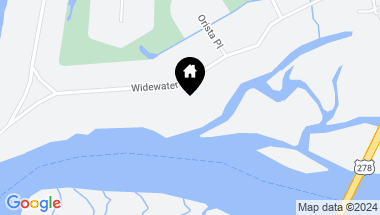 Map of 30 Widewater Road, Hilton Head Island SC, 29926