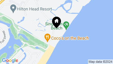 Map of 5 Singleton Beach Place, Hilton Head Island SC, 29928
