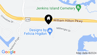 Map of 28 Millwright Drive, Hilton Head Island SC, 29926