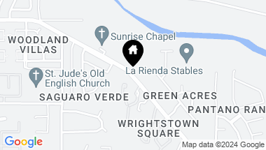 Map of 8475 E Wrightstown Road, Tucson AZ, 85715