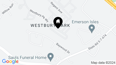 Map of 140 Westbury Park Way, Bluffton SC, 29910