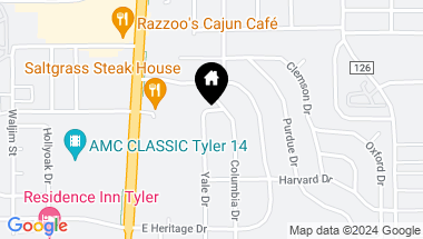 Map of 8220 Yale Dr, Tyler TX, 75703