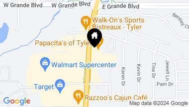 Map of 6710 S broadway ave, Tyler TX, 75703