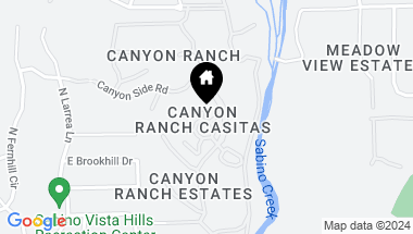 Map of 4173 N Elm Ridge Circle, Tucson AZ, 85750