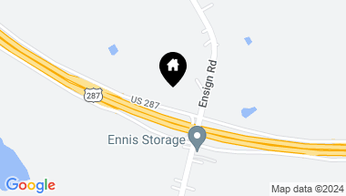 Map of 4009 Ensign Road, Ennis TX, 75119