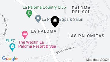 Map of 6007 N Placita Pajaro, Tucson AZ, 85718