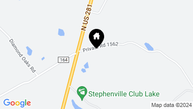 Map of 404 Private Road 1562, Stephenville TX, 76401