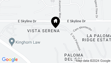 Map of 3872 E Calle Cayo, Tucson AZ, 85718
