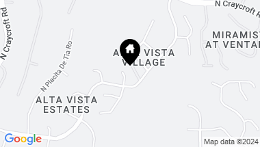 Map of 6410 N Nirvana Place, Tucson AZ, 85750
