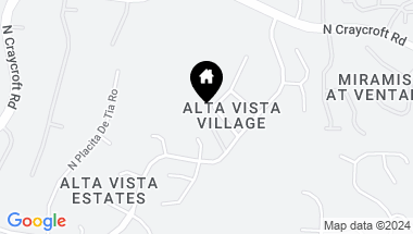 Map of 6112 E Avenida De Kira, Tucson AZ, 85750