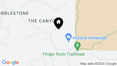 Map of 7340 N Finger Rock Place Unit: 62, Tucson AZ, 85718